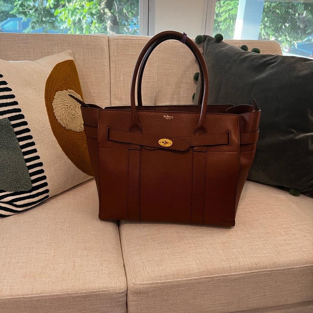 Mulberry Large Zipped Bayswater - Picture 2 of 11